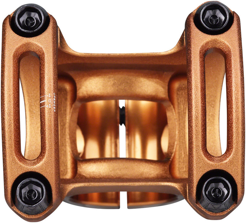 Load image into Gallery viewer, Spank Split 35 Stem 45mm Length 35mm Bar Clamp +/-0 Rise Aluminum Bronze MTB
