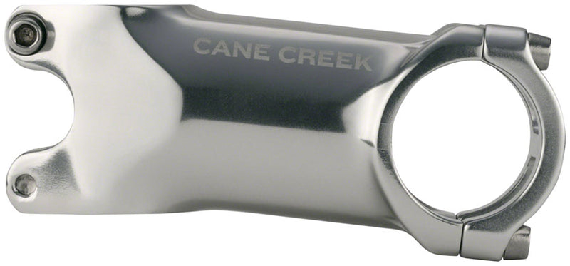 Load image into Gallery viewer, Cane Creek GXC Stem - 100mm, 31.8 Clamp, +/-6, 1 1/8&quot;, Polished Silver
