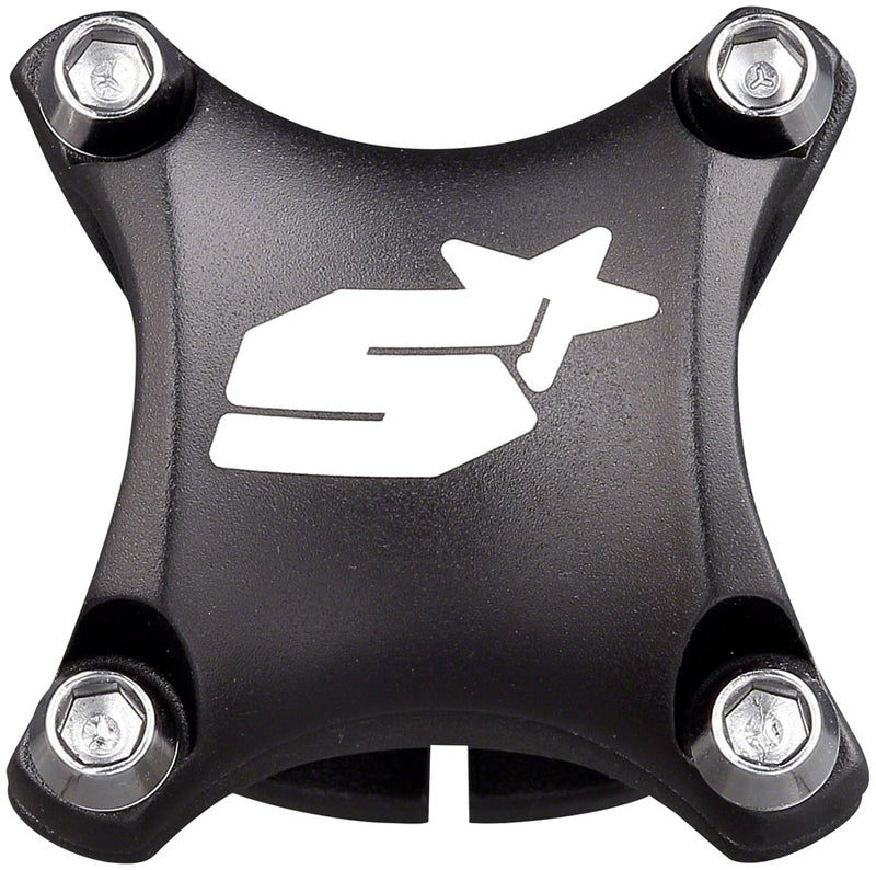 Load image into Gallery viewer, Spank Spike Race 2 Stem Length 35mm Stem Clamp 31.8 +/-0 Rise Black Aluminum MTB
