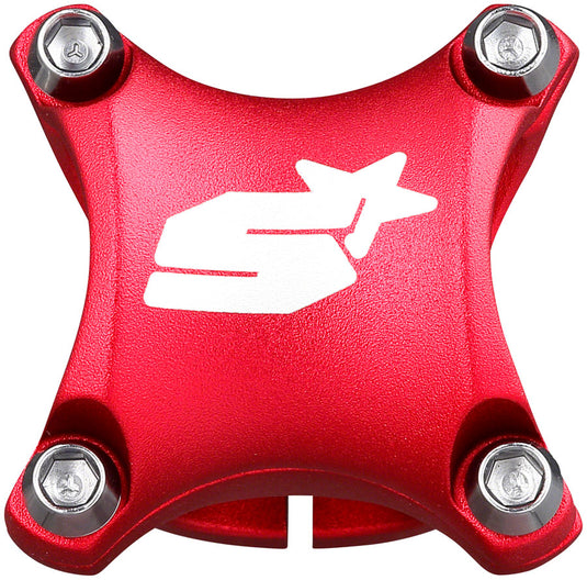 Spank Spike Race 2 Stem 35mm Length 31.8 Clamp +/-0 Red Aluminum Mountain Bike