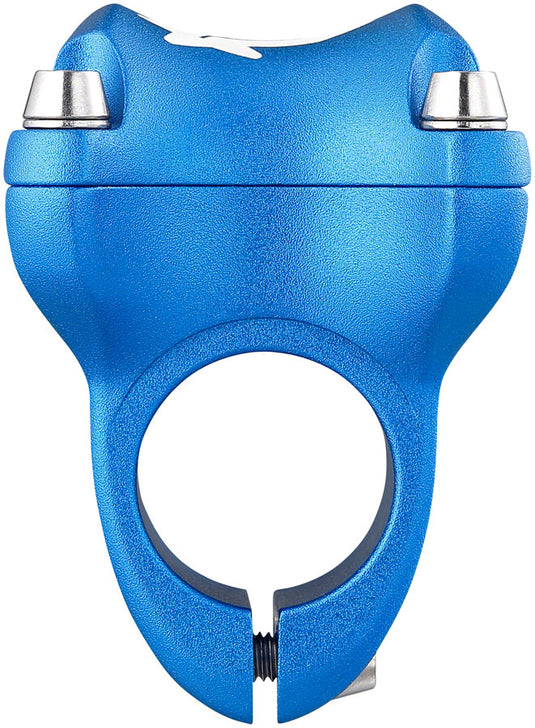 Spank Spike Race 2 Stem - 35mm, 31.8 Clamp, +/-0, 1 1/8", Aluminum, Blue