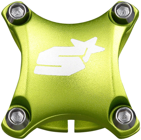 Spank Spike Race 2 Stem Length 35mm Stem Clamp 31.8 +/-0 Rise Green Aluminum MTB