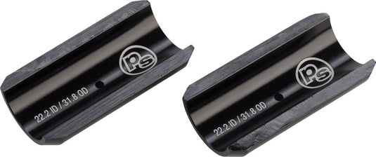 Problem Solvers Handlebar Shim 22.2 to 31.8mm, 60mm length, Black