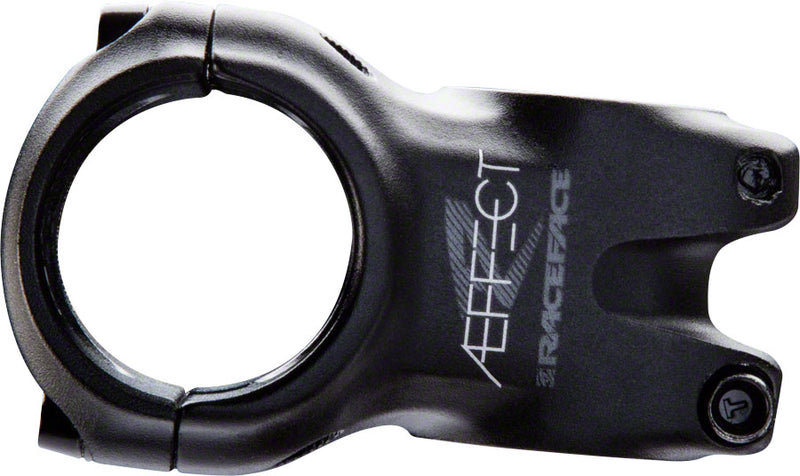 Load image into Gallery viewer, RaceFace Aeffect R 35 Stem 40mm Clamp 35mm +/-0 Deg 1 1/8 in Black Aluminum
