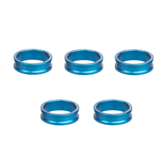 Wolf Tooth Headset Spacer 5 Pack, 3mm, Silver Offered In Multiple Sizes