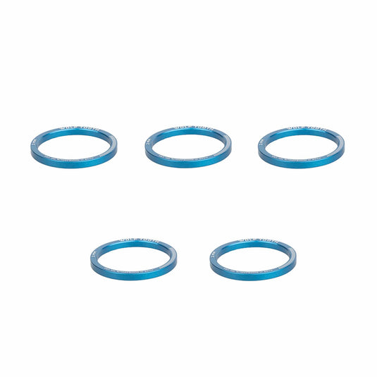 Wolf Tooth Headset Spacer 5 Pack, 3mm, Silver Offered In Multiple Sizes