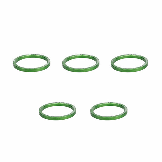 Pack of 2 Wolf Tooth Headset Spacer 5 Pack, 15mm, Red