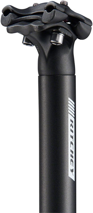 Ritchey RL-1 2-Bolt Seatpost - 31.6mm, 400mm, Black