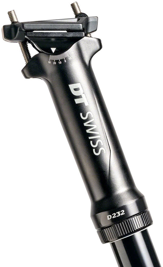 DT Swiss D 232 Dropper Seatpost - 27.2, 60mm, Black, L1 Trigger HB