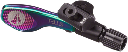 SDG Tellis Dropper Post Remote - Adjustable, Matchmaker, W/ Fuel Colorway Paddle