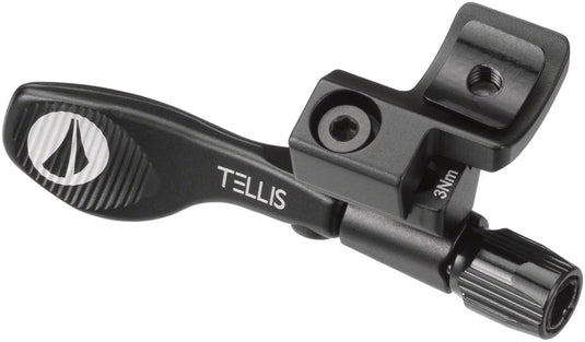 SDG Tellis Dropper Post Remote - Adjustable, I-Spec EV Mount and Hardware, Black