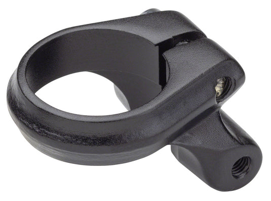 Problem Solvers Seatpost Clamp - 31.8mm, Bolt-On, Black w/ Rack Mounts