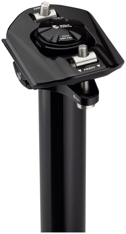 Load image into Gallery viewer, Wolf Tooth Resolve Dropper Seatpost - 30.9, 125mm Travel, Black, Rev 1
