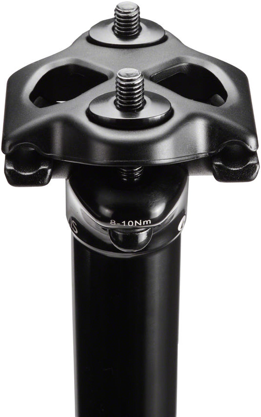 SDG Tellis Internal Routed, Adjustable Dropper Seatpost - 34.9mm, 125mm, Black