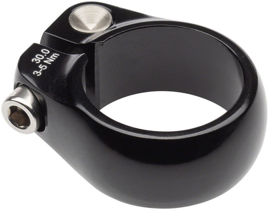 Salsa Lip-Lock Seatpost Clamp - 30.0mm, Bolt-On, Black