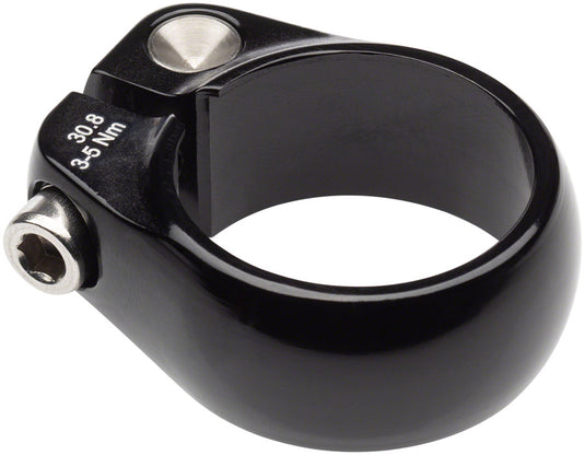 Salsa Lip-Lock Seatpost Clamp - 30.8mm, Bolt-On, Black