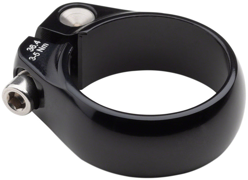 Load image into Gallery viewer, Salsa Lip-Lock Seat Collar 36.4mm Black
