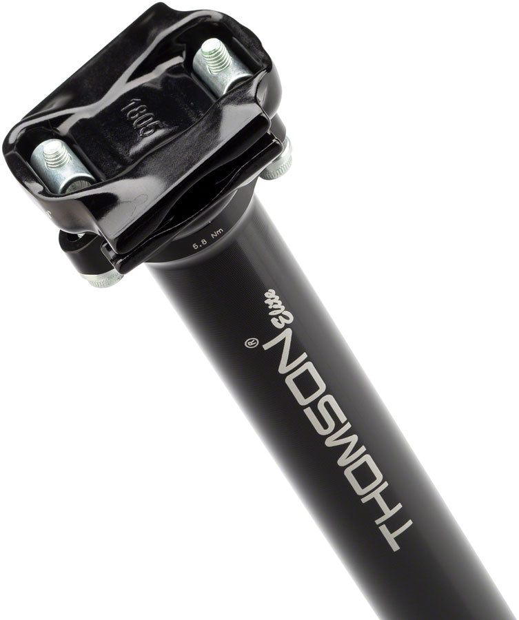 Load image into Gallery viewer, Thomson Elite Seatpost 27.2 x 410mm Standard Rail Clamp Style: Black
