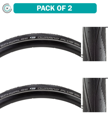 Schwalbe-Durano-Plus-Performance-700c-25-Wire-TIRE2427PO2-Wire-Bead-Tires