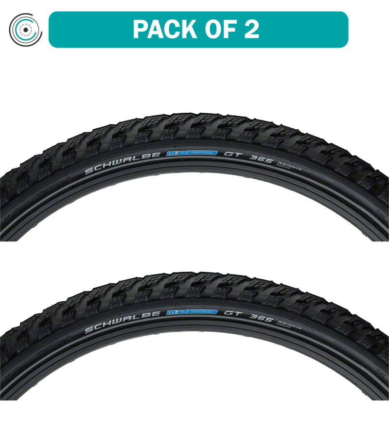 Load image into Gallery viewer, Schwalbe-Marathon-GT-365-Tire-26-in-2-Wire-TR5439PO2-Wire-Bead-Tires
