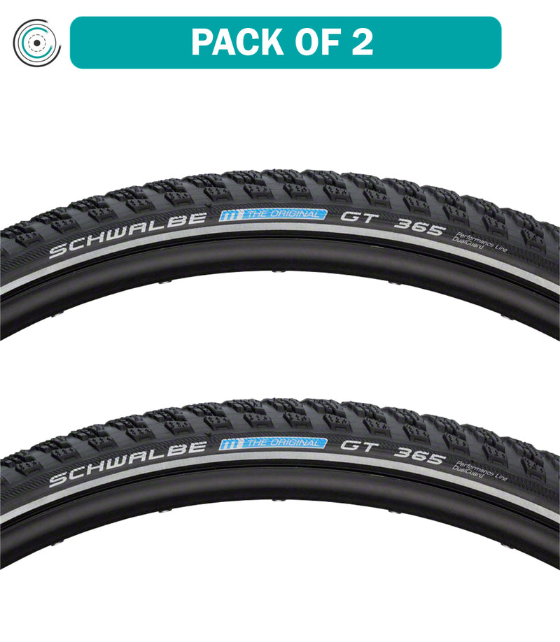 Load image into Gallery viewer, Schwalbe-Marathon-GT-365-Tire-700c-35-Wire-TR5438PO2-Wire-Bead-Tires
