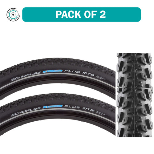 Schwalbe-Marathon-Plus-MTB-Performance-Twin-SmartGuard-29-in-2.1-Wire-TIRE1973PO2-Wire-Bead-Tires