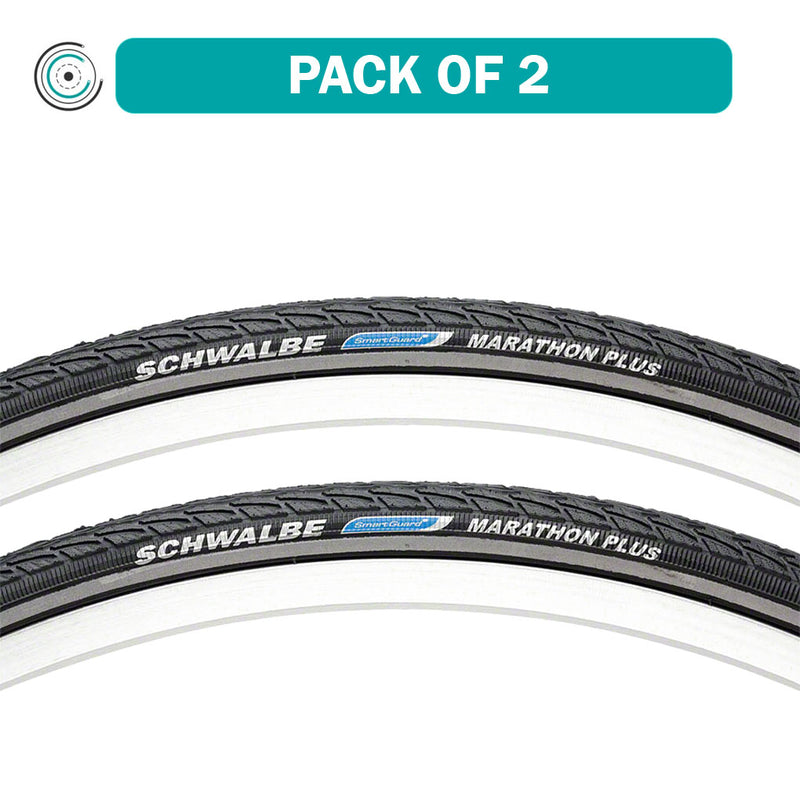 Load image into Gallery viewer, Schwalbe-Marathon-Plus-Tire-700c-25-Wire-TR5395PO2-Wire-Bead-Tires
