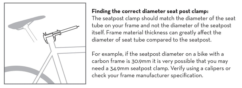 Load image into Gallery viewer, Wolf Tooth Seatpost Clamp - 28.6mm, Black Custom Self-Aligning Bolt And Anchor
