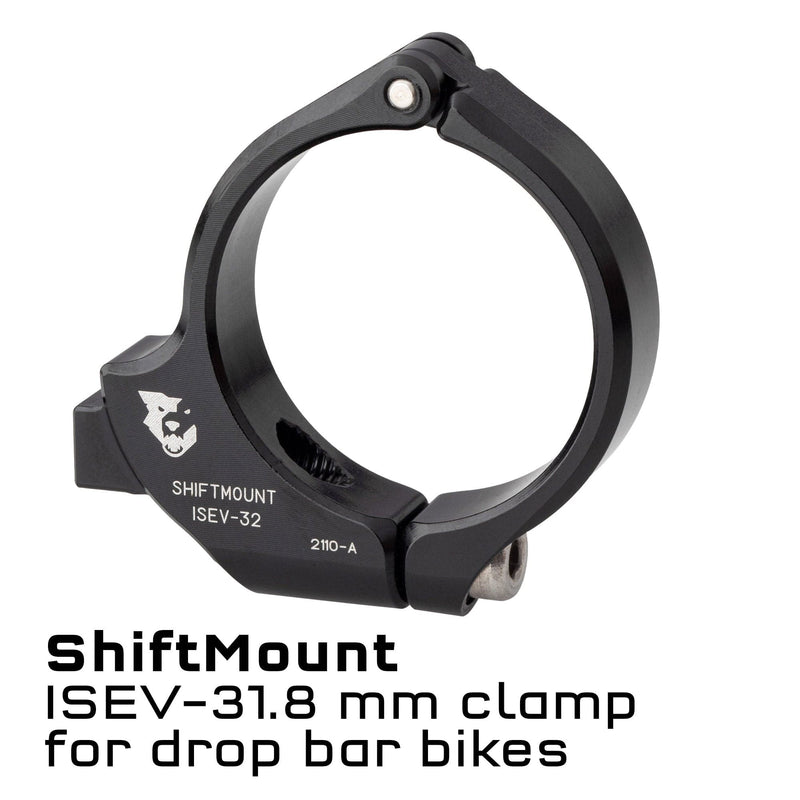 Load image into Gallery viewer, Wolf Tooth ShiftMount - MM-31.8 Clamp For SRAM MatchMaker Road Handlebars
