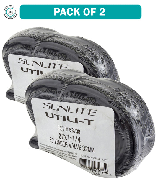 Sunlite-Utili-T-Standard-Schrader-Valve-Tubes-Tube-TUBE0659PO2-Bicycle-Tubes