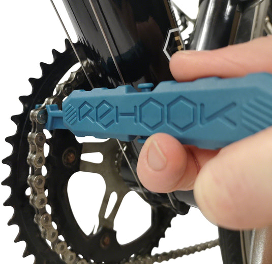 Rehook Chain Tool - Blue Lightweight & Attachable, High Grip Adjustable Strap