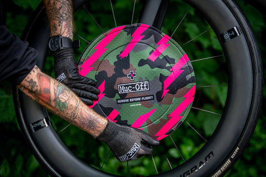 Muc-Off Disc Brake Covers - Camo Made From Breathable Neoprene