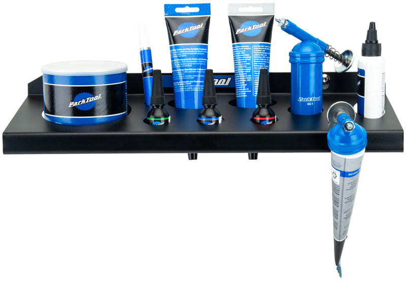 Load image into Gallery viewer, Park Tool JH-2 Wall-Mounted Lubricant and Compound Organizer
