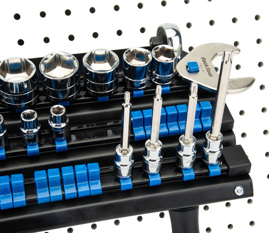 Park Tool JH-3 Wall-Mounted Socket, Bit and Torque Tool Organizer