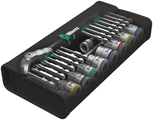 Wera 8100 SB 6 Zyklop Speed Ratchet Set - 3/8" Drive, Metric