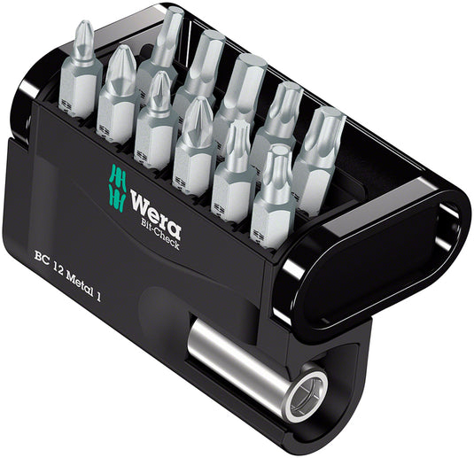 Wera-Bit-Check-12-Metal-Bit-1-Bit-Holder-&-Bit-Set-Ratchets-and-Bits-TL0383