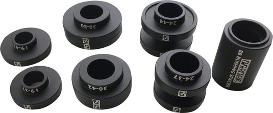 Pedro's BB Bushing Set for Bearing Press Includes 10 Bushings in 6 Sizes