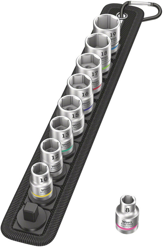 Wera Belt B 4 Zyklop socket set - 3/8