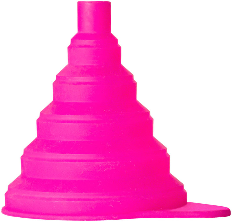 Load image into Gallery viewer, Muc-Off Collapsible Silicone Funnel Easy To Clean And Dishwasher Safe
