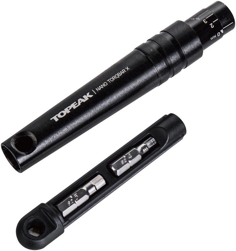 Load image into Gallery viewer, Topeak Nano Torqbar X Torque Wrench and Bit Set Carrying case included
