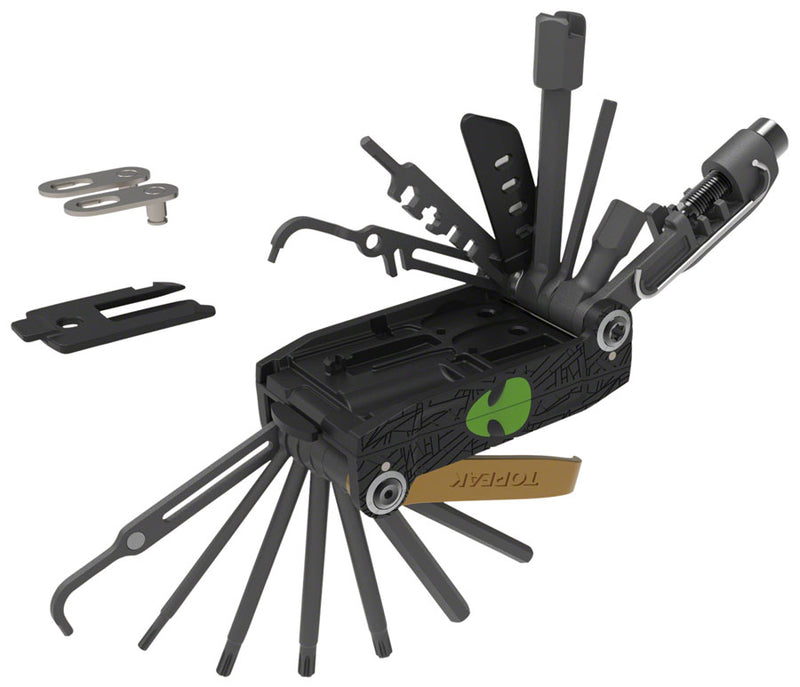 Load image into Gallery viewer, Topeak Alien X Multi-Tool with 38 Vanadium Steel Tools/Functions Black
