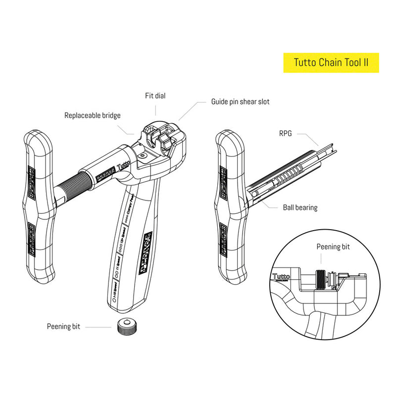 Load image into Gallery viewer, Pedro&#39;s Tutto Chain Tool II
