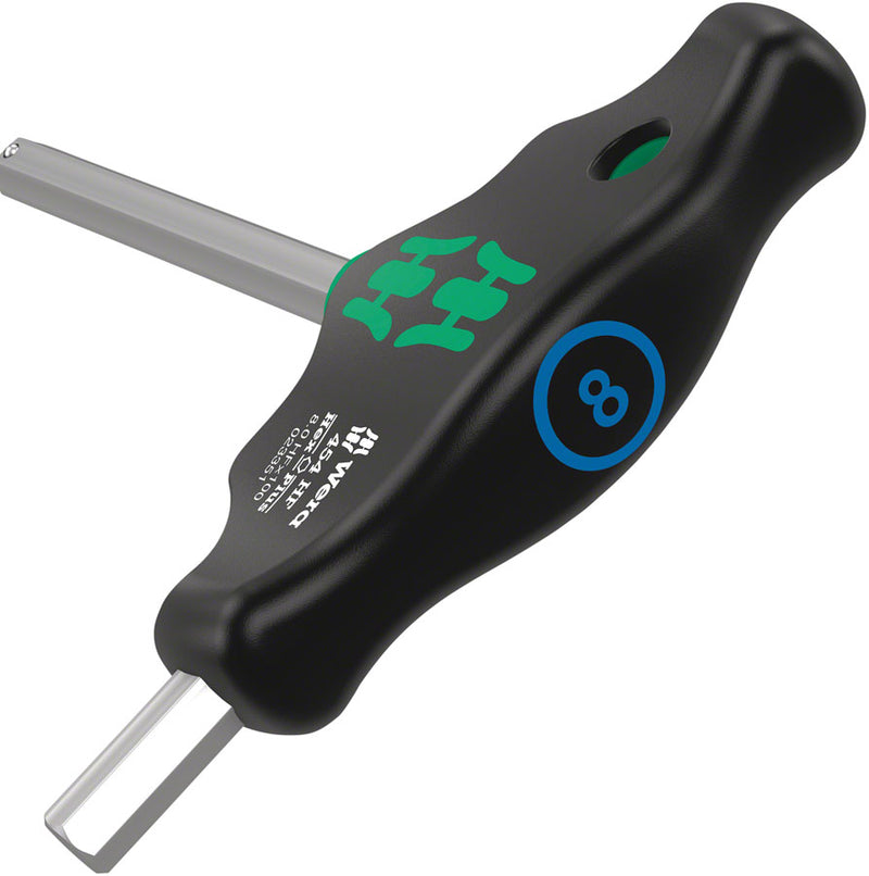 Load image into Gallery viewer, Wera 454 HF T-handle hexagon screwdriver Hex-Plus with holding function, 4 x 150 mm
