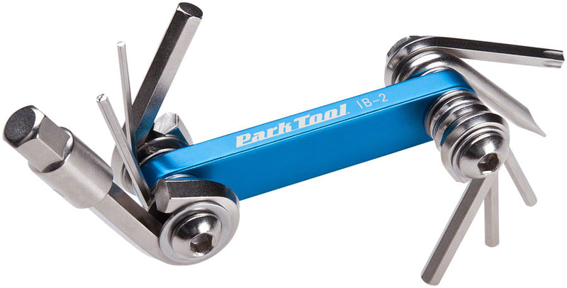 Load image into Gallery viewer, Park Tool IB-2 I-Beam Mini Folding Multi-Tool 10-Tool Lightweight Bike Bicycle
