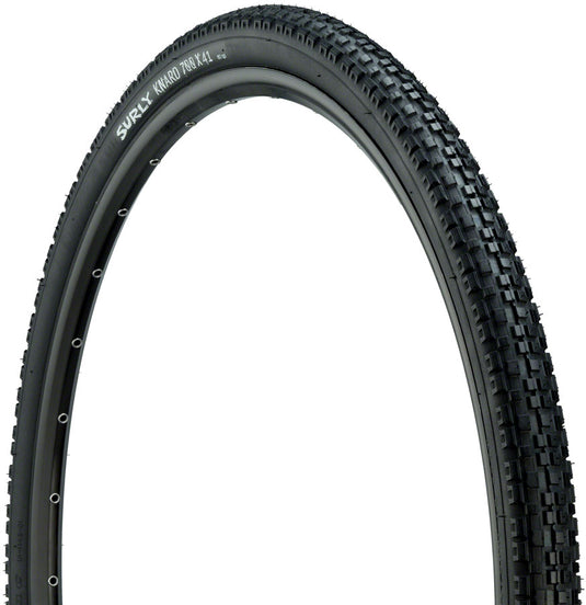 Pack of 2 Surly Knard Tire 700 x 41 TPI 33 PSI 75 Clincher Wire Black Gravel Road Bike