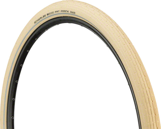 Pack of 2 Schwalbe Fat Frank Tire - 29 x 2, Clincher, Wire, Creme, Active Line