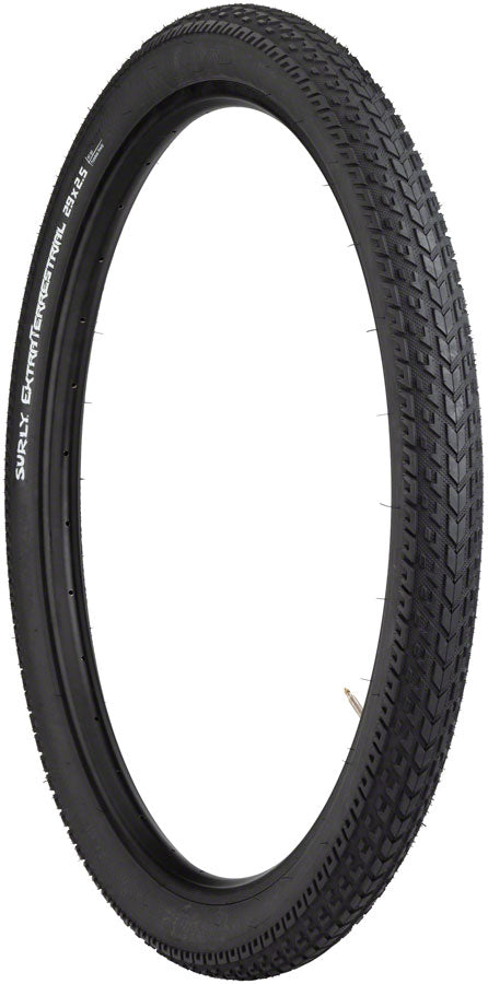 Load image into Gallery viewer, Surly ExtraTerrestrial Tire 29 x 2.5 Tubeless Folding Black 60tpi Touring Hybrid
