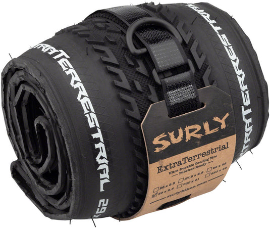 Surly ExtraTerrestrial Tire 29 x 2.5 Tubeless Folding Black 60tpi Touring Hybrid