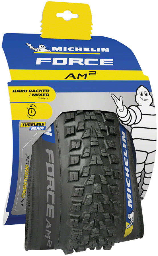 Load image into Gallery viewer, Michelin Force AM2 Tire 29 x 2.6 Tubeless Folding Black Competition
