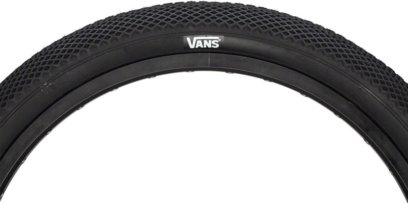 Load image into Gallery viewer, Cult X Vans Tire 18 x 2.3 Clincher Wire Black Reflective BMX Bike
